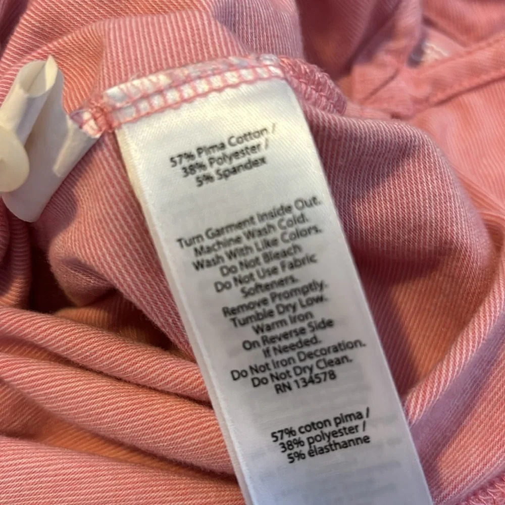 Vineyard Vines Edgartown men’s pink short sleeve polo shirt size large - Picture 7 of 7